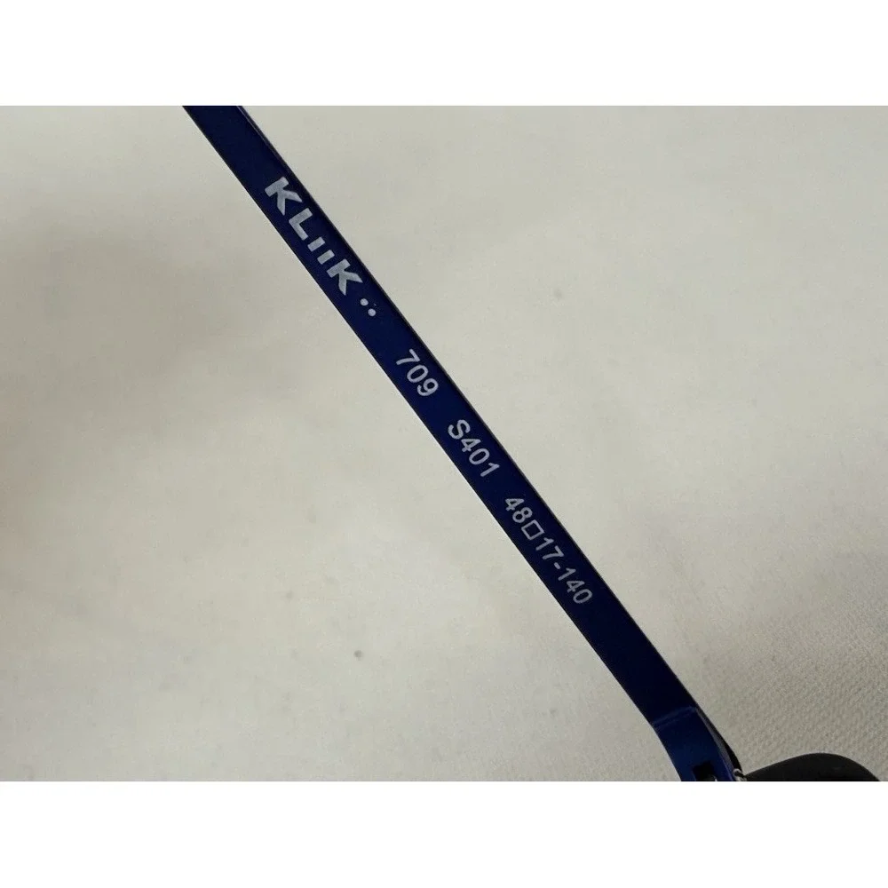 Kliik Denmark 709 S401 Blue Tortoise Eyeglasses Frames 48-17-140 Womens